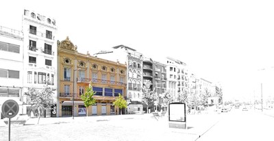 Imatge virtual del projecte del Casino.