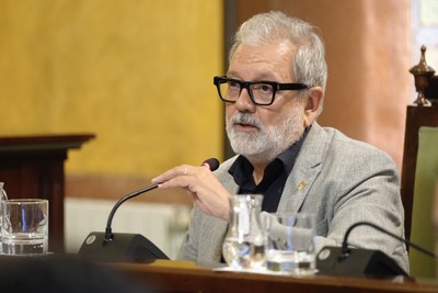 Intervenció de Fèlix Larrosa, cap de l'oposició, del PSC.