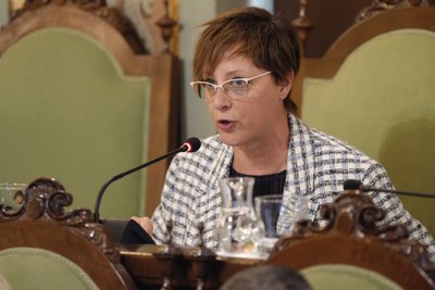 Intervenció de la regidora no adscrita Ángeles Ribes.