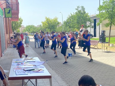 Body Live  a la plaça de Maria Aurèlia Capmany.
