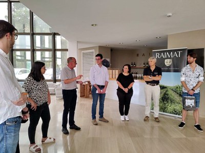 Un moment de l'acte d'aquesta tarda.