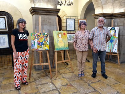 L'exposició es podrà veure al pati de la Paeria fins al 14 de juliol.