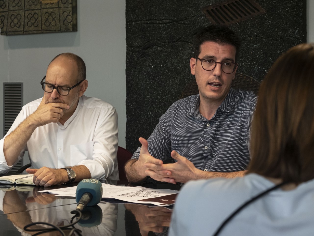 Rutllant i Postius, avui a la roda de premsa sobre la comissió