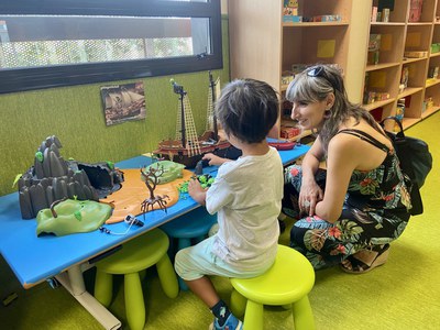 Les ludoteques municipals de Cappont i Bordeta, obertes a l'agost. La del Centre Històric també està activa part de l'agost.