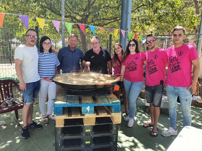 Més d'un centenar de persones participen al dinar de germanor de la Festa Major de Llívia.