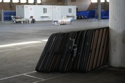 Aquesta serà la última nit que el pavelló 3 romandrà obert per a les persones temporeres.