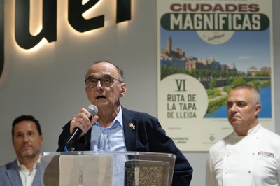 El paer en cap ha adreçat unes paraules als assistents.