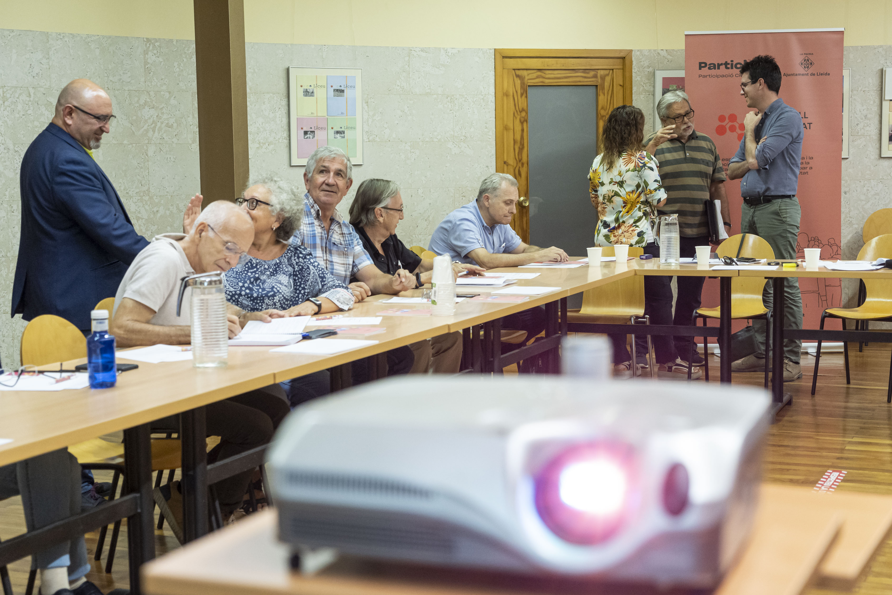 Imatge de la sessió de la comissió d'aquesta tarda