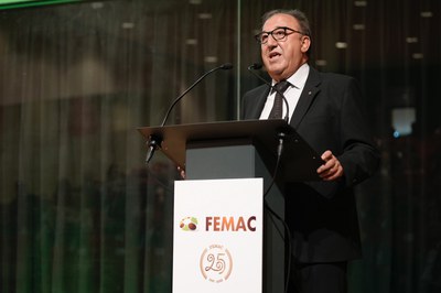 El secretari d'Alimentació, Carmel Mòdol, representant a la Generalitat en l'acte d'avui.