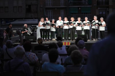 Un cop finalitzat el pregó, hi ha hagut una sèrie d'actuacions musicals.