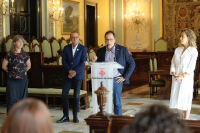 El secretari general de Treball, Enric Vinaixa, ha destacat els objectius principals de les comunalitats urbanes.