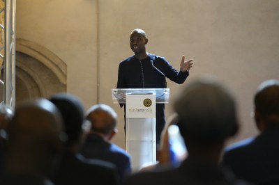 Ibrahima Bao és el president de l'Associació de Senegalesos de Lleida i província.
