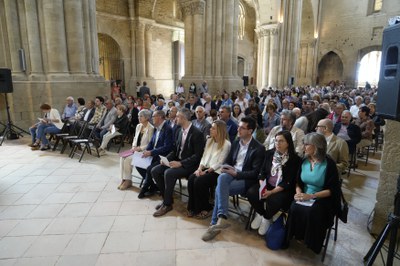 L'acte ha tingut lloc a la nau central de la Seu Vella.