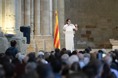 L'historiador Gabriel Ramon ha  dissertat sobre 'La naturalesa repressiva del franquisme'.
