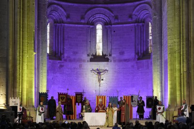 La recreació va a càrrec de l'Associació de la Festa de Moros i Cristians.