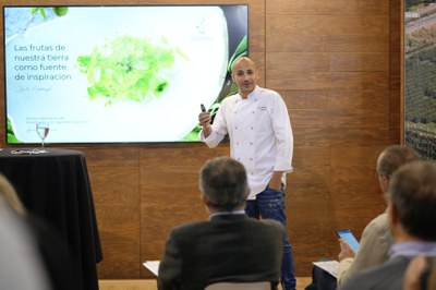 El xef Joel Castanyé ha estat avui el protagonista de Breakfast4Inno.