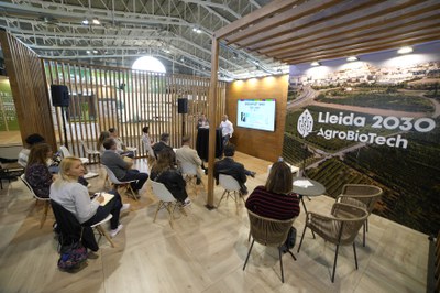 L'estand de la Paeria ha acollit el Breakfast4Inno.