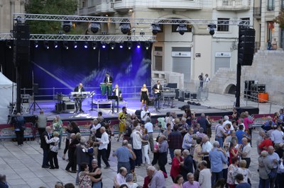 Loren Quintet, la formació que ha amenitzat el ball.