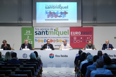 El Saló Segrià del Pavelló de Vidre ha acollit la cloenda de la Fira de Sant Miquel..