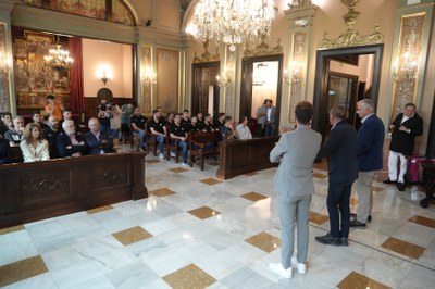 L'acte ha tingut lloc al Saló de Sessions.