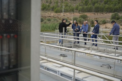 Les instal·lacions abasteixen d'aigua de boca tots els municipis de la Mancomunitat de Pinyana.