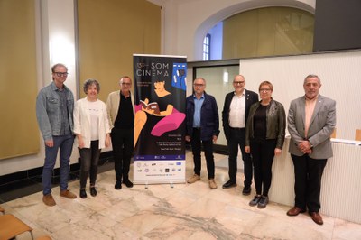 La recent roda de premsa de presentació de Som Cinema..