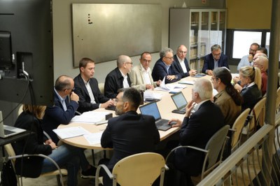 La reunió del Consell d'Administració ha tingut lloc aquest matí.