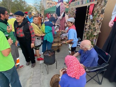 El 34 Concurs de Castanyeres ha tingut lloc a la plaça del Mercat de la Bordeta.