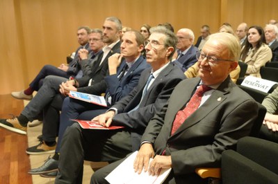 El regidor de Promoció Econòmica, Paco Cerdà, ha fet un repàs personal de la trajectòria de Fòrum Empresa.