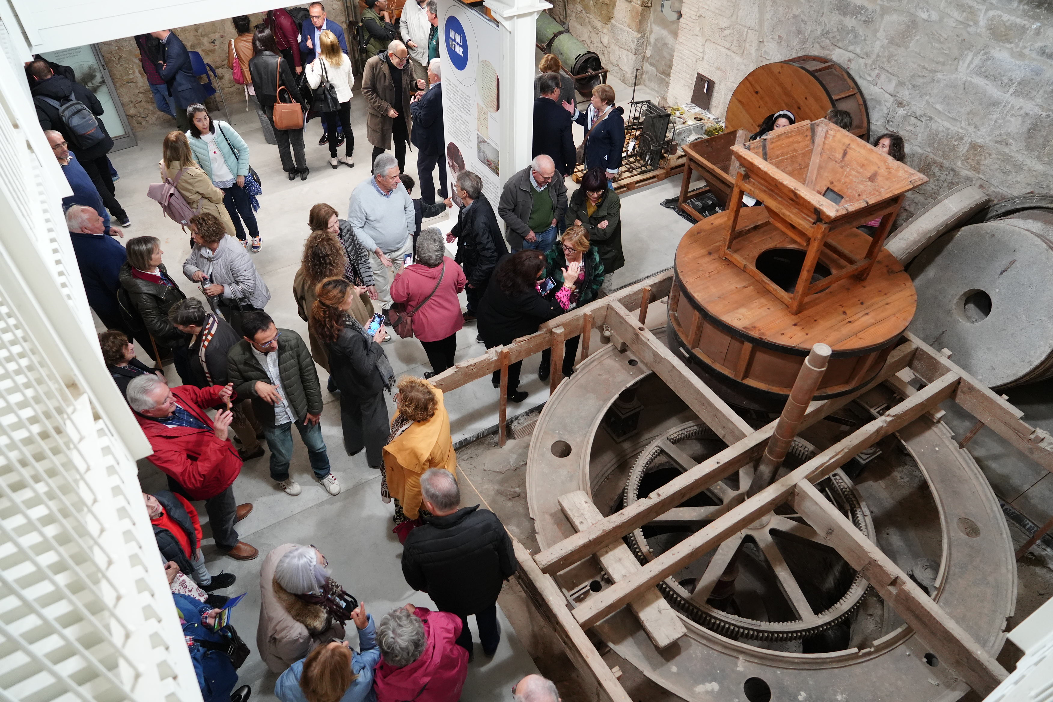 El Molí de Sant Anastasi, dins del projecte museogràfic del Museu de l’Aigua, és un espai per a la divulgació dels propis valors històrics