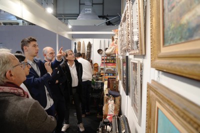 Lleidantic presenta obres  inèdites d'artistes lleidatans de renom.