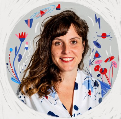 El cartell, obra de Rocío Álvarez.