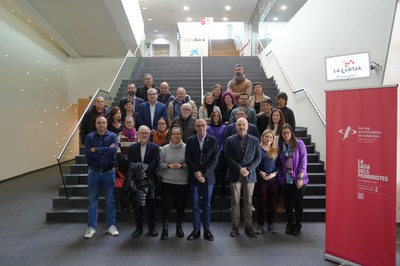 Foto de grup dels assistents a la trobada.