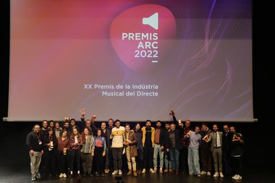 El Teatre de la Llotja ha acollit la XX edició d’aquests guardons que reconeixen les millors propostes de la indústria musical en directe.