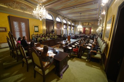 Aquest dijous s'ha constituït el Plenari de la Infància i l’Adolescència de Lleida al Saló de Sessions de la Paeria