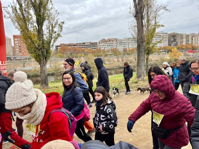 La tinent d'alcalde Jordina Freixanet s'ha sumat a la iniciativa d'Integra Lleida.