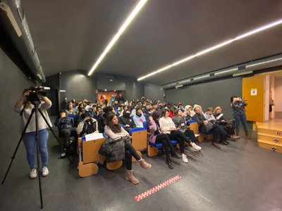 L'acte ha tingut lloc a la sala Jaume Magre.