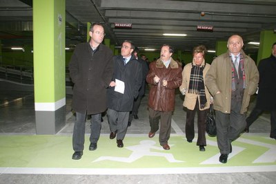 Les autoritats han recorregut les noves instal·lacions..