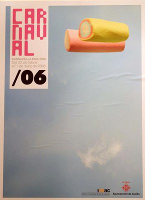 El cartell guanyador, obra de Jofre Biscarri.