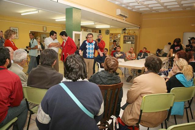 L'alcalde, Àngel Ros, s'ha reunit amb els veïns per explicar-los la situació i tranquilitzar-los