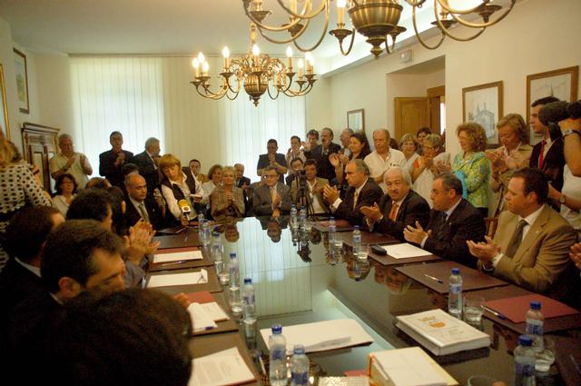 L'acte oficial a la seu del Consell General d'Aran.