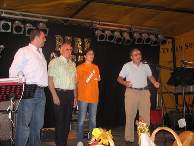 El paer en cap ha estat l'encarregat de lliurar els premis.