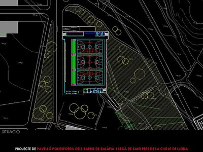 El nou equipament esportiu se situa en un solar de 7.340 m2 al SUR-19..