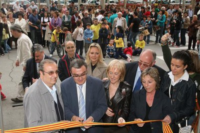 El paer en cap ha presidit la inauguració de les noves instal·lacions, situades a l'Avinguda Doctora Castells, a l'altura del CEIP Frederic Godàs..