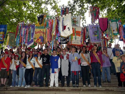 L'entrada a l'avinguda dels Camps Elisis.