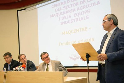 L'alcalde i vicepresident del PCiTAL, Àngel Ros, ha destacat la importància del nou centre.