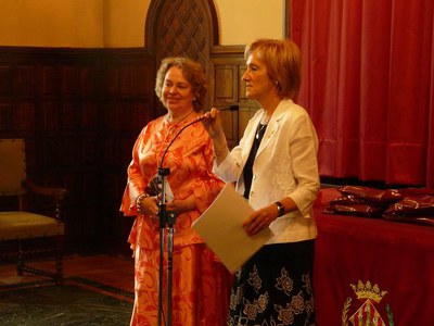 La tinenta d'alcalde Dolors Arderiu ha felicitat els alumnes del Vè Seminari de Postgrau Cervera-Jordà..