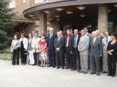 La inauguració s'ha clos amb un dinar amb totes les autoritats assistents.