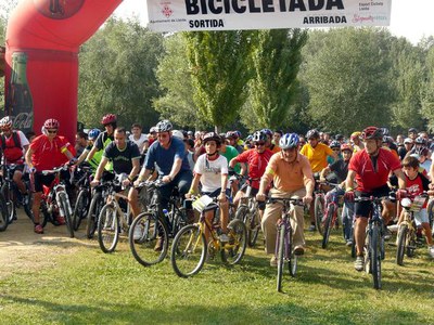 La bicicletada a tingut la Mitjana com a origen i destí.