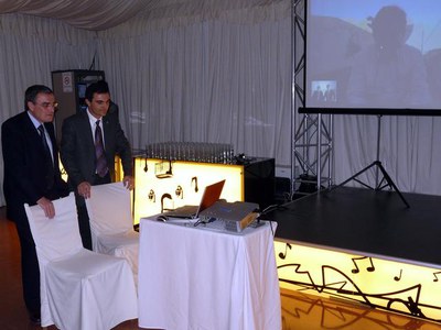 Videoconferència amb els components de Lleida Solidària que són a Tindouf.